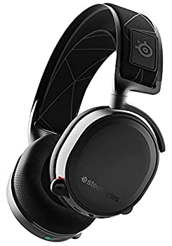 【中古】 SteelSeries ゲーミングヘッドセット ワイヤレス 無線 密閉型 ロスレス 低遅延 7.1chサラウンド Arctis 7 61505