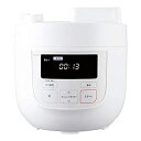 【中古】 シロカ 電気圧力鍋 SP-4D131 ホワイト 圧力 無水 蒸し 炊飯 温め直し 大容量
