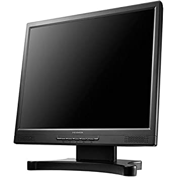 【中古】 I-O DATA 抵抗膜方式タッチパネル採用 17型タッチパネル液晶 ブラック LCD-AD173SFB-T