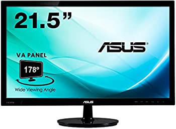 【中古】 ASUS ディスプレイ モニター 21.5型 ( VA 178°広視野角 フルHD HDMI DVI-D D-Sub ) VS229HA