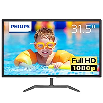 【中古】 PHILIPS フィリップス ディスプレイ 31.5インチ のIPS Technologyパネル HDMI フルHD フリッカーフリー 323E7QDAB 11