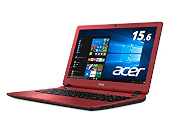 【中古】 acer エイサー ノートパソコン Aspire Celeron 15.6インチ 4GB 500GB Windows10 レッド ES1-533-N14D R