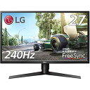 yÁz LG Q[~Oj^[ fBXvC 27GK750F-B 27C` tHD TN 240Hz 2ms DisplayPort~1 HDMI~2  s{bgΉ