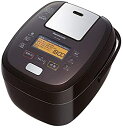 【中古】 Panasonic パナソニック 炊飯器 5.5合 可変圧力IH式 おどり炊き ブラウン SR-PA108-T