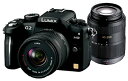 【中古】 Panasonic パナソニック デジタル一眼カメラ G2ダブルズームレンズキット14-42mm F3.5-5.6・45-200mm F4.0-5.6付属) コンフォートブラック DMC-G2W-K