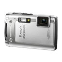 【中古】 OLYMPUS オリンパス 防水デジタルカメラ TOUGH TG-615 シルバー 5m防水 1.5m対落下衝撃 -10度耐低温 1400万画素 3Dフォト機能 SLV(2)