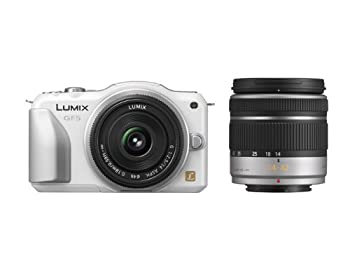 š Panasonic ѥʥ˥å ߥå ߥ顼쥹㥫 ֥륺󥺥å (14mm F2.5ѥ󥱡 14-42mm F3.5-5.6ɸॺ°)