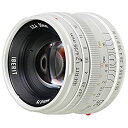 【中古】 KIPON 単焦点レンズ IBERIT (イベリット) 35mm f 2.4レンズ for Fujifilm Xレンズ Frosted Silver (つや消し シルバー)