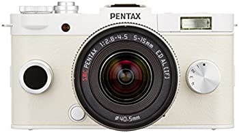 【中古】 PENTAX ミラーレス一眼 Q-S1 ズームレンズキット 標準ズーム 02 STANDARD ZOOM ピュアホワイ..