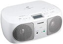 【中古】 TOSHIBA 東芝 CDラジオ TY-C15 (S) シルバー