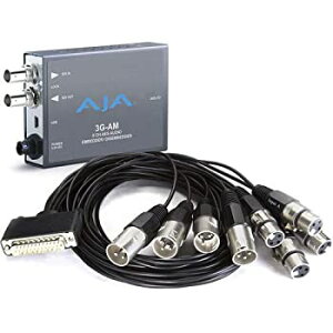 【中古】 AJA (アジャ) 3G-AM 3G-SDI 8チャンネル AES エンベデッダー ディエンベデッダー (XLR) ミニコンバーター