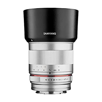 【中古】 SAMYANG サムヤン 単焦点レンズ 50mm F1.2 AS UMC CS シルバー ソニー αE用 APS-C用