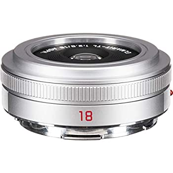 【中古】 Leica ライカ Elmarit-TL 18mm f 2.8 非球面パンケーキレンズ APS-CフォーマットLマウントミラーレスカメラ用 シルバー