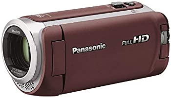 【中古】 Panasonic パナソニック HDビデオカメラ 64GB ワイプ撮り 高倍率90倍ズーム ブラウン HC-WZ590M-T