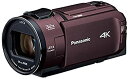 【中古】 Panasonic パナソニック 4K ビデオカメラ WX2M 64GB ワイプ撮り 光学24倍ズーム カカオブラウン HC-WX2M-T