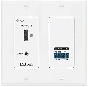 【中古】 Extron DTP HDMI 230 D Rx HDMI ツイストペアエクステンダー Decora ウォールプレート