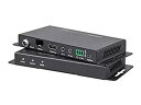 【中古】 Monoprice Blackbird 4?K光ファイバーHDMIエクステンダー 3300フィート 1000?m 4?K @ 60hz IR rs232 HDMI 2.0サポート