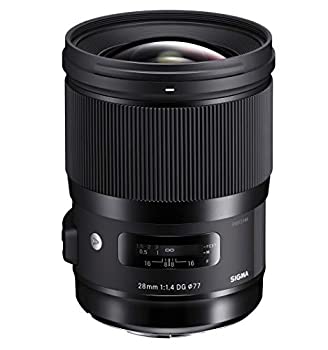 【中古】 SIGMA シグマ 28mm F1.4 DG HSM Ar