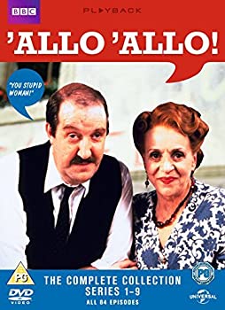【中古】 Allo Allo! (Complete Collection - Series 1-9) - 16-DVD Box Set ( Allo 'Allo! (84 Episodes) NON-USA FORMAT PAL Reg.2 [輸入盤]