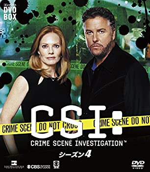 【中古】 CSI：科学捜査班 コンパクト DVD‐BOX シーズン4 [DVD]