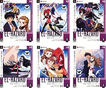 【中古】 神秘の世界エルハザード 王国篇+冒険篇 [レンタル落ち] 全6巻セット DVDセット商品