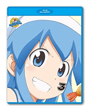【中古】 侵略！？ イカ娘 3 (初回限定 (全巻収納BOX ミニイカ娘フィギュア) Blu-ray