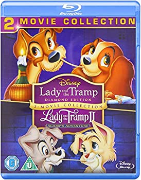 【中古】 Lady and the Tramp 1 and 2 [Blu-ray] [Region Free]