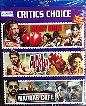 【中古】 MARY KOM + BHAAG MILKHA BHAAG + MADRAS CAFE BLU RAY SET (3 BLU RAY PACK ENGLISH SUBTITLES) [DVD] [2014]