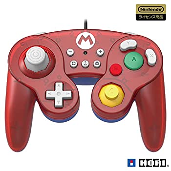 【中古】 【任天堂ライセンス商品】ホリ クラシックコントローラー for Nintendo Switch マリオ【Nintendo Switch対応】