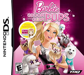 【中古】 Barbie: Groom & Glam Pups / Game