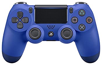 【中古】 ワイヤレスコントローラー (DUALSHOCK 4) ウェイブ ブルー (CUH-ZCT2J12)