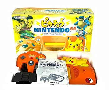 【中古】 ピカチュウNINTENDO64 オレンジ イエロー