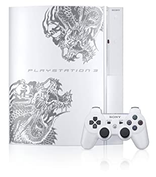 【中古】 PlayStation 3 (80GB) 龍が如く3 昇り龍パック (セラミックホワイトオリジナルロゴ)