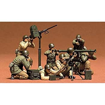 【中古】 タミヤ 1/35 ミリタリーミニチュアシリーズ No.86 アメリカ歩兵 機関銃チームセット プラモデル 35086