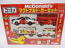 【中古】 トミカ マクドナルド カーセット McDonald's ギフト4台セット 1998