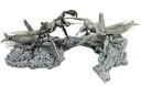 【中古】 ゴジラ 特撮大百科 Ver.2 南海の大決闘篇 両刀怪獣カマキラスA B (モノクロスチールイメージ版) 単品 食玩