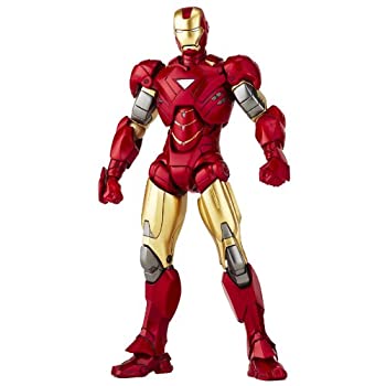 【中古】 特撮リボルテック024 アイアンマン2 アイアンマンマーク6 ノンスケール ABS&PVC製 塗装済み アクションフィギュア
