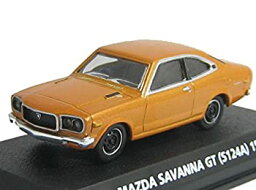 【中古】 コナミ 1/64 絶版名車コレクション Vol 1 マツダ サバンナGT RX−3 型式S124A 1972 ゴールド