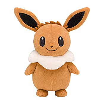 【中古】 ポケモンセンターオリジナル ぬいぐるみ もふもふのイーブイ