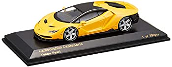 【中古】 CARNEL 1/64 ランボルギーニ センテナリオ Yellow Pearl 完成品