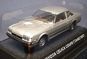 【中古】 コナミ 1/64 絶版名車コレクション Vol 6 トヨタ セリカ クーペ 型式TA40 1977 銀