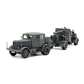 【中古】 タミヤ 1/48 イタレリシリーズ No.27 ドイツ重牽引車 SS-100 88mm砲FLAK37セット プラモデル 37027