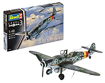 【中古】 ドイツレベル 1/48 メッサーシュミット Bf109G-10 プラモデル