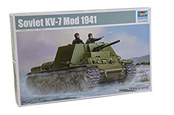 【中古】 トランペッター 1/35 KV-7 自走砲 Mod.1941 09503 プラモデル