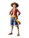 【中古】 バンプレスト ワンピース Grandista THE GRANDLINE MEN MONKEY D LUFFY