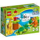 【中古】 LEGO レゴ デュプロ 世界のどうぶつ どうぶつのあかちゃん 10801