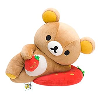 いちごクッションデザイン あつめてぬいぐるみ リラックマ