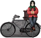 【中古】 一人之下 THE OUTCAST 馮宝宝 (フウ ホウホウ) 冬の焼き芋Ver. 1/10スケール PVC・ABS製 塗装済み 完成品 フィギュア