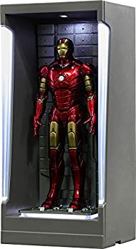 【中古】 【ムービー・マスターピース COMPACT】 アイアンマン3 ミニチュア・フィギュア アイアンマン・マーク3 ホール・オブ・アーマー付き