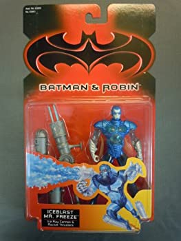 yÁz BATMAN & ROBIN:ICEBLAST MR. FREEZE ACTION FIGURE